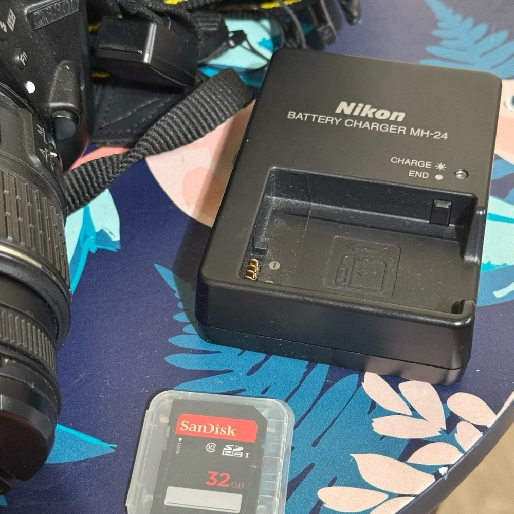 Nikon D3300 Black DSLR Camera Kit with Accessories